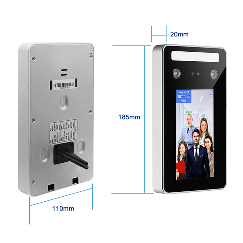 Access Control AI01 IP65 Waterproof Dynamic Facial Recognition Terminal